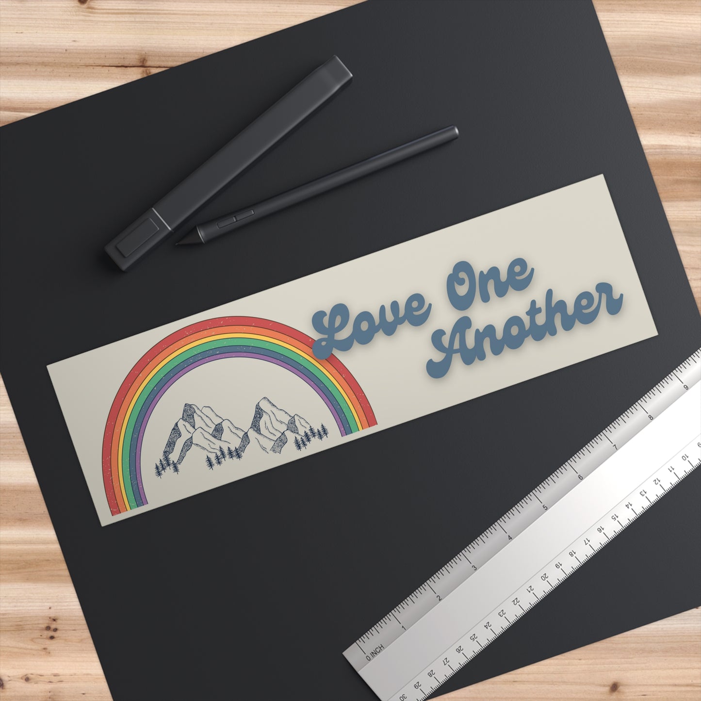 Love One Another Bumper Sticker