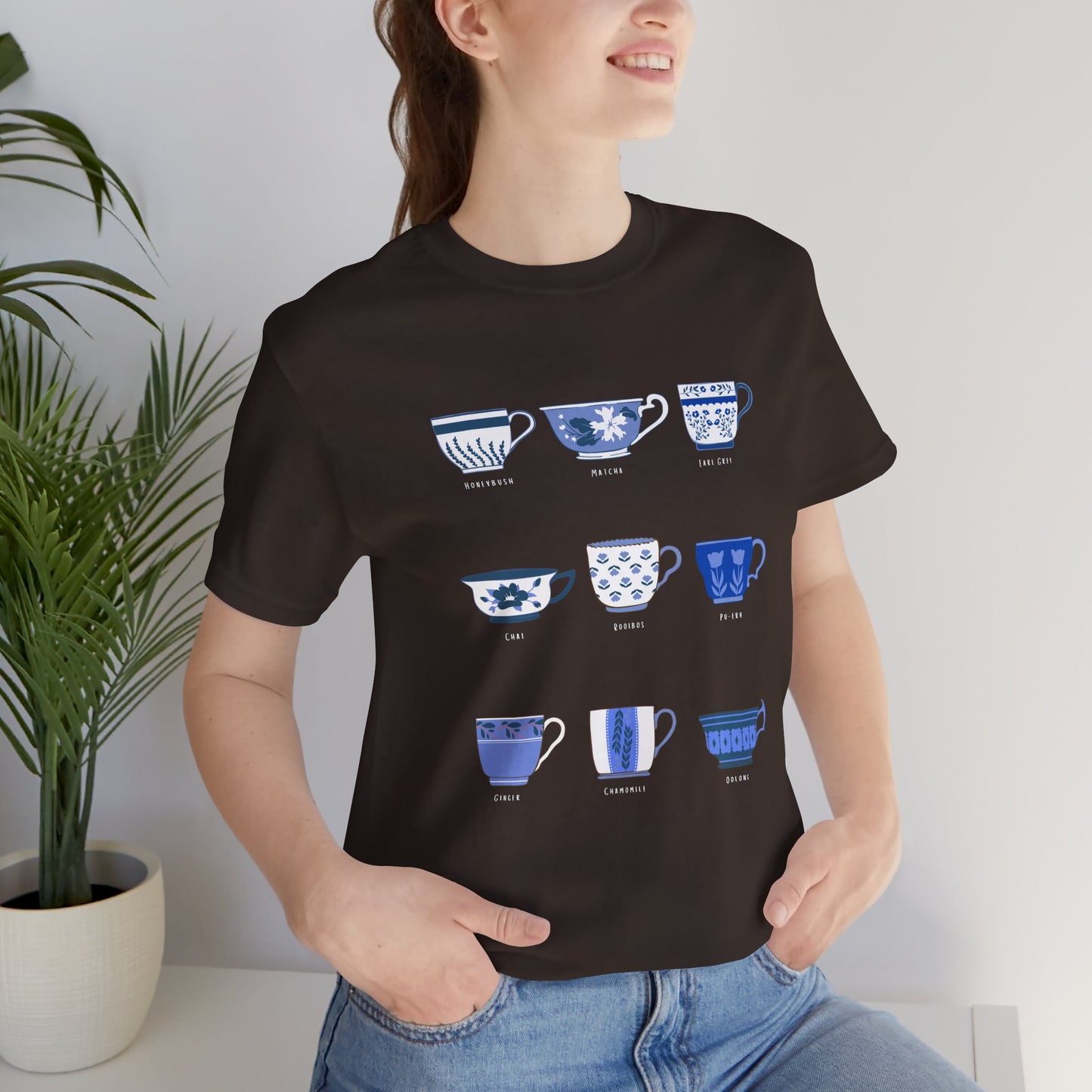 Blue & White Teatime Tee