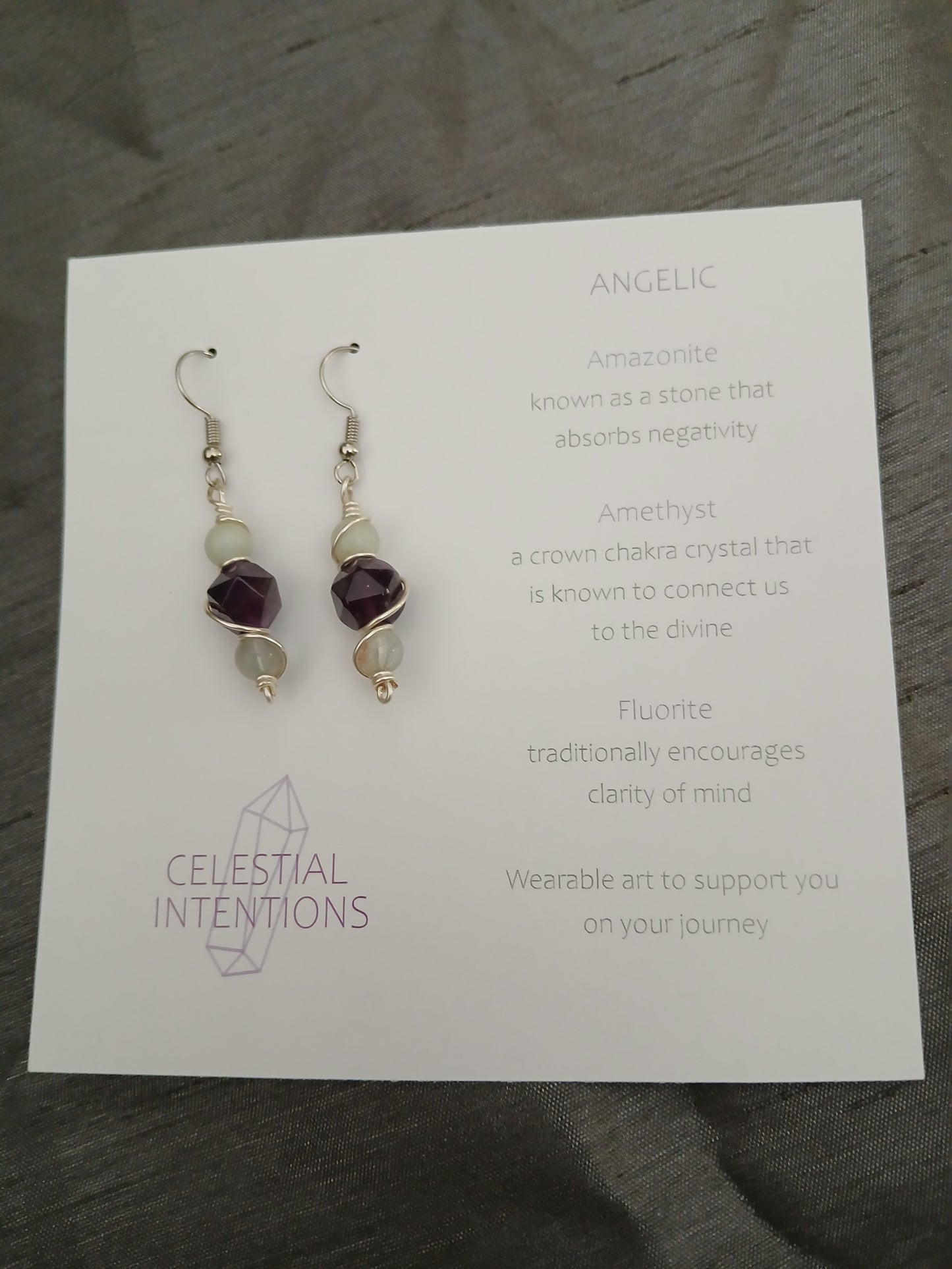 Gemstone Intention Earrings