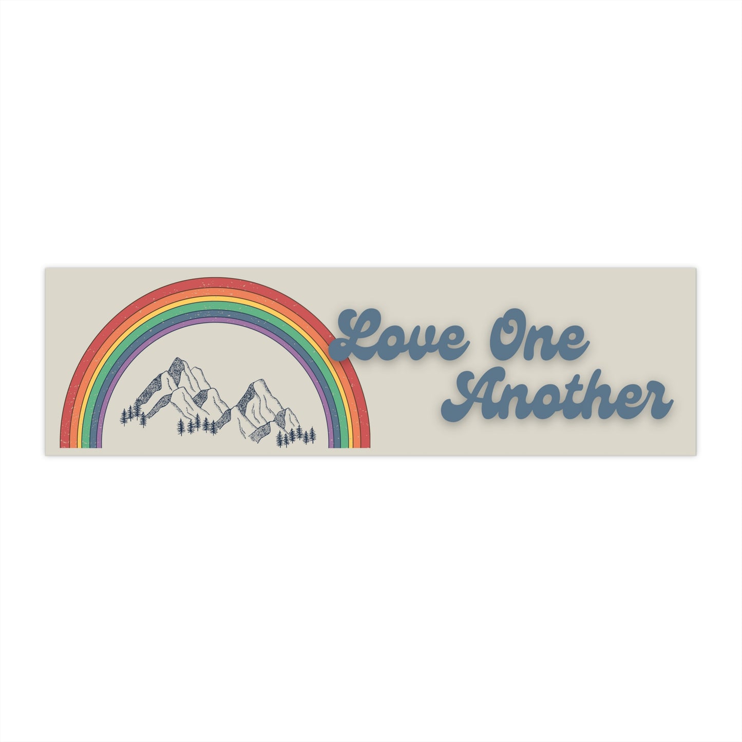 Love One Another Bumper Sticker