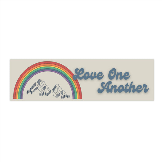 Love One Another Bumper Sticker