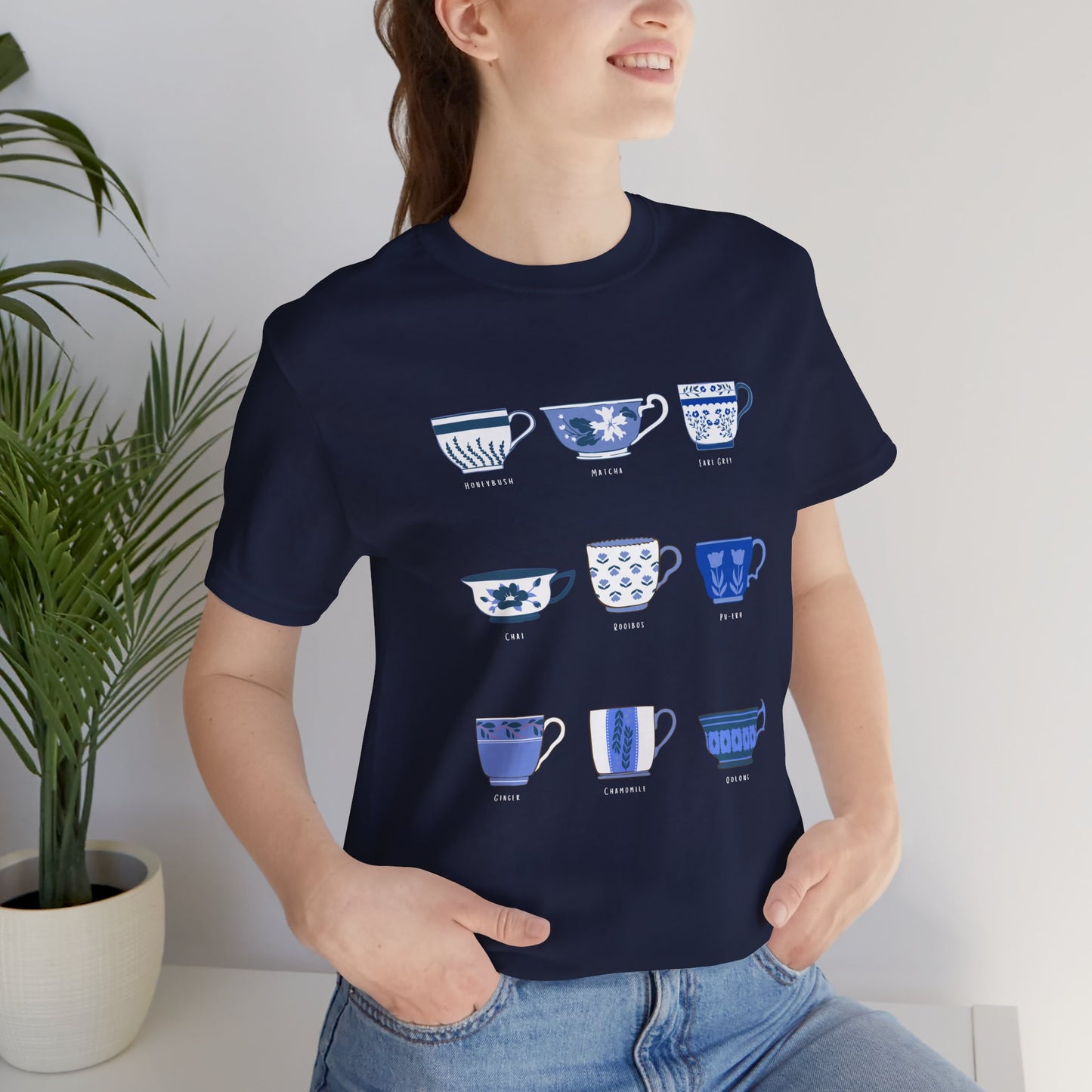 Blue & White Teatime Tee
