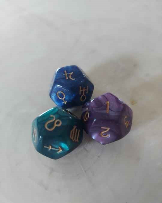 Astrology Dice