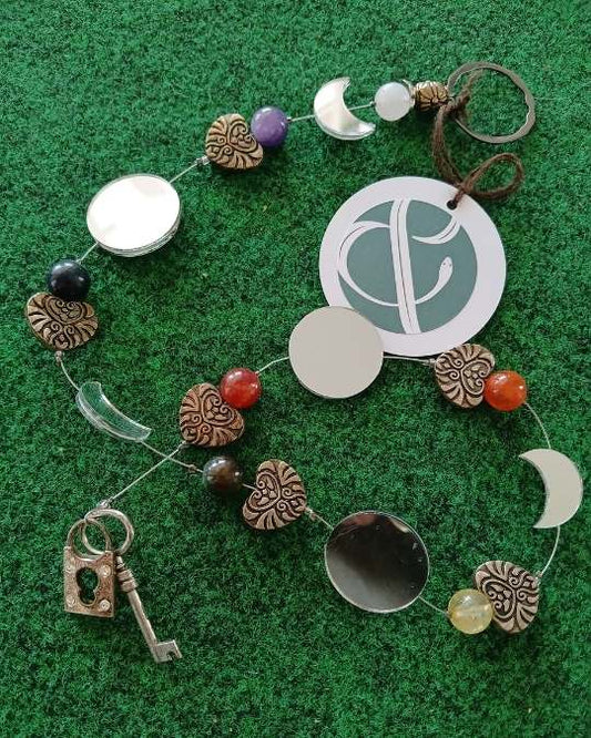 Chakra Gemstone Suncatchers