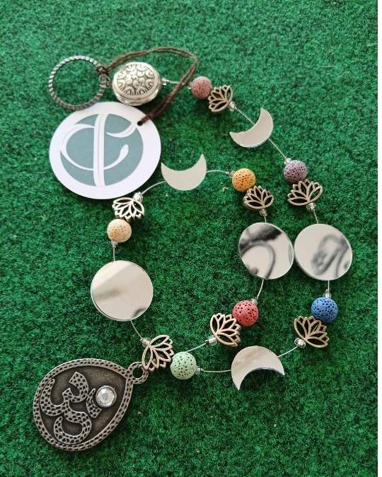 Chakra Lava Stone Suncatchers