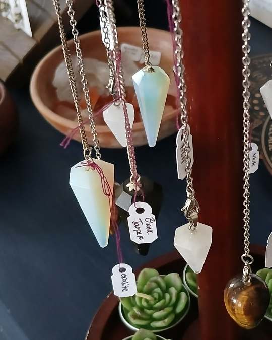 Gemstone Pendulums