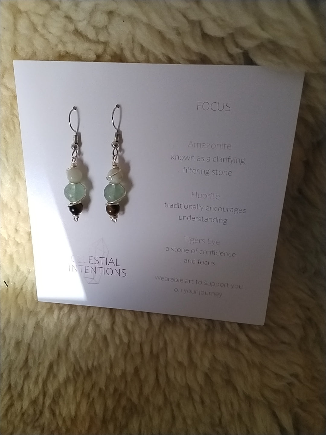 Gemstone Intention Earrings
