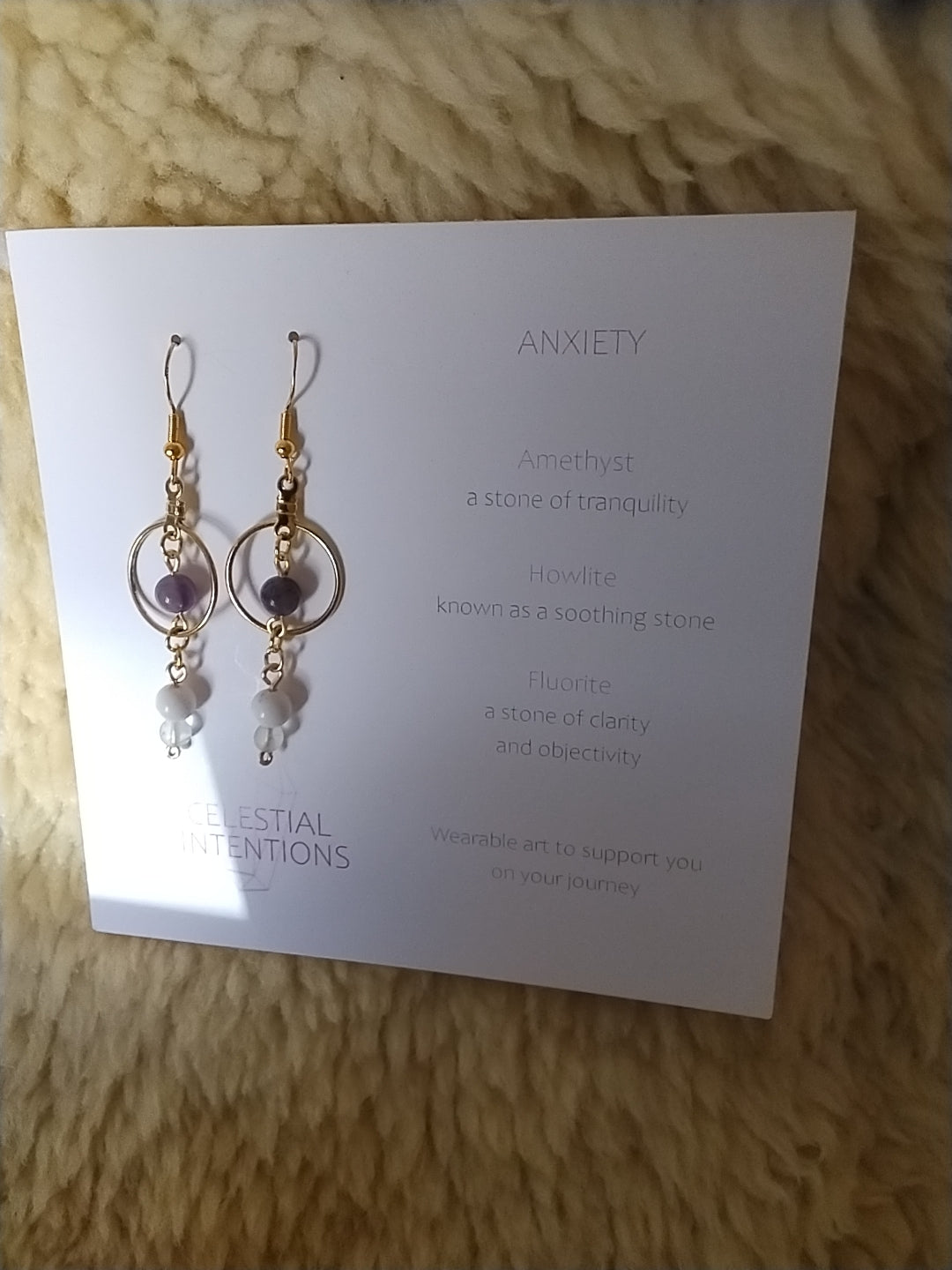 Gemstone Intention Earrings