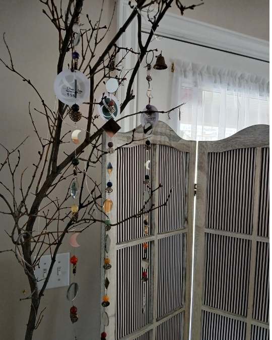 Chakra Gemstone Suncatchers