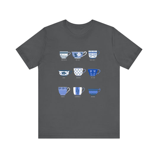 Blue & White Teatime Tee