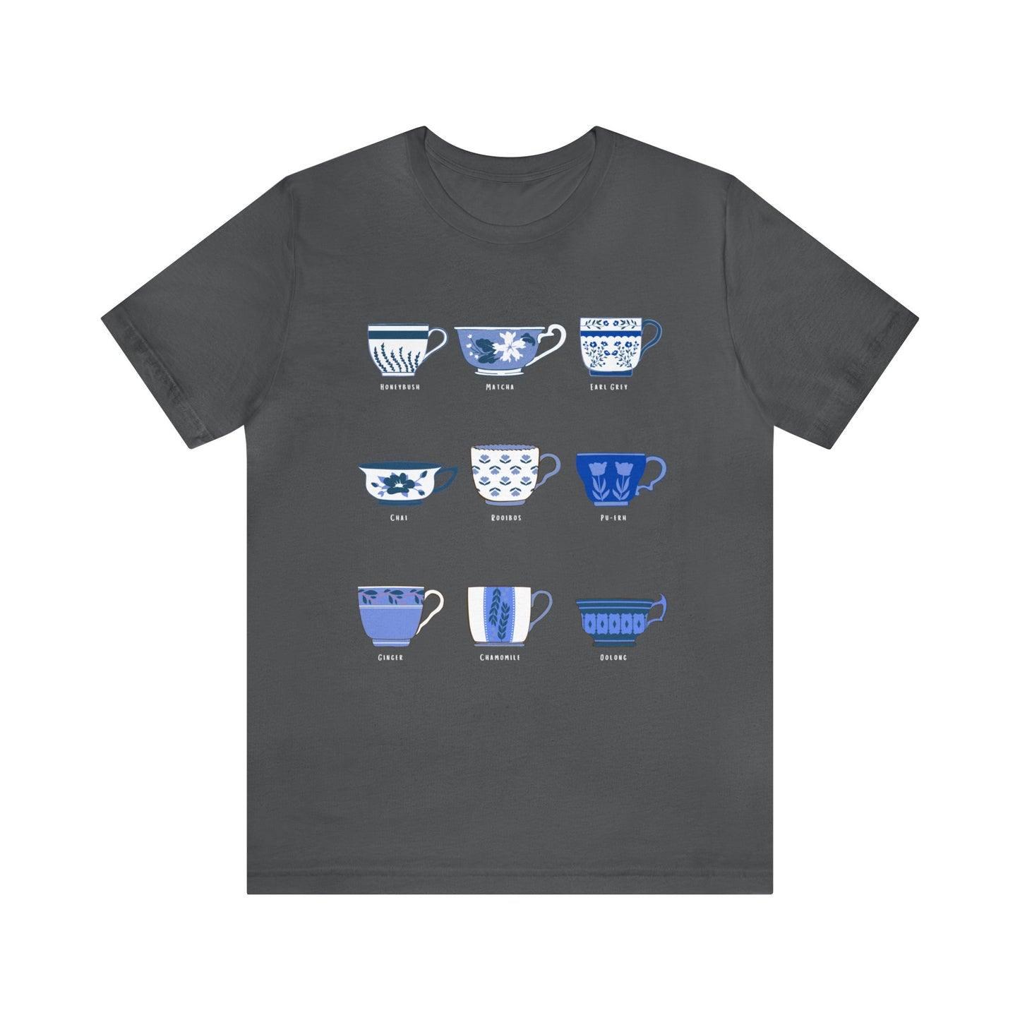 Blue & White Teatime Short Sleeve Tee