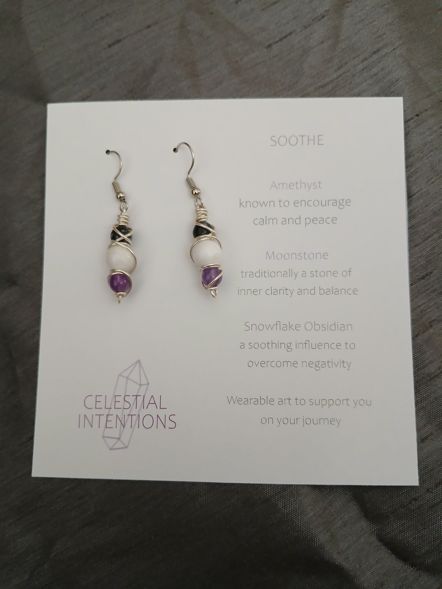 Gemstone Intention Earrings