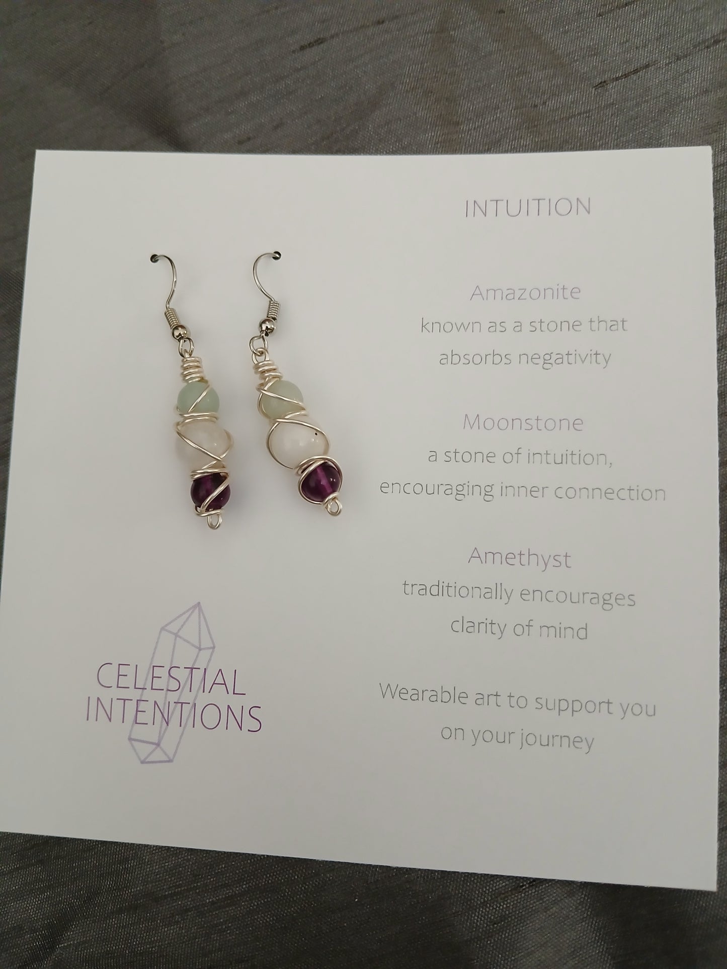 Gemstone Intention Earrings