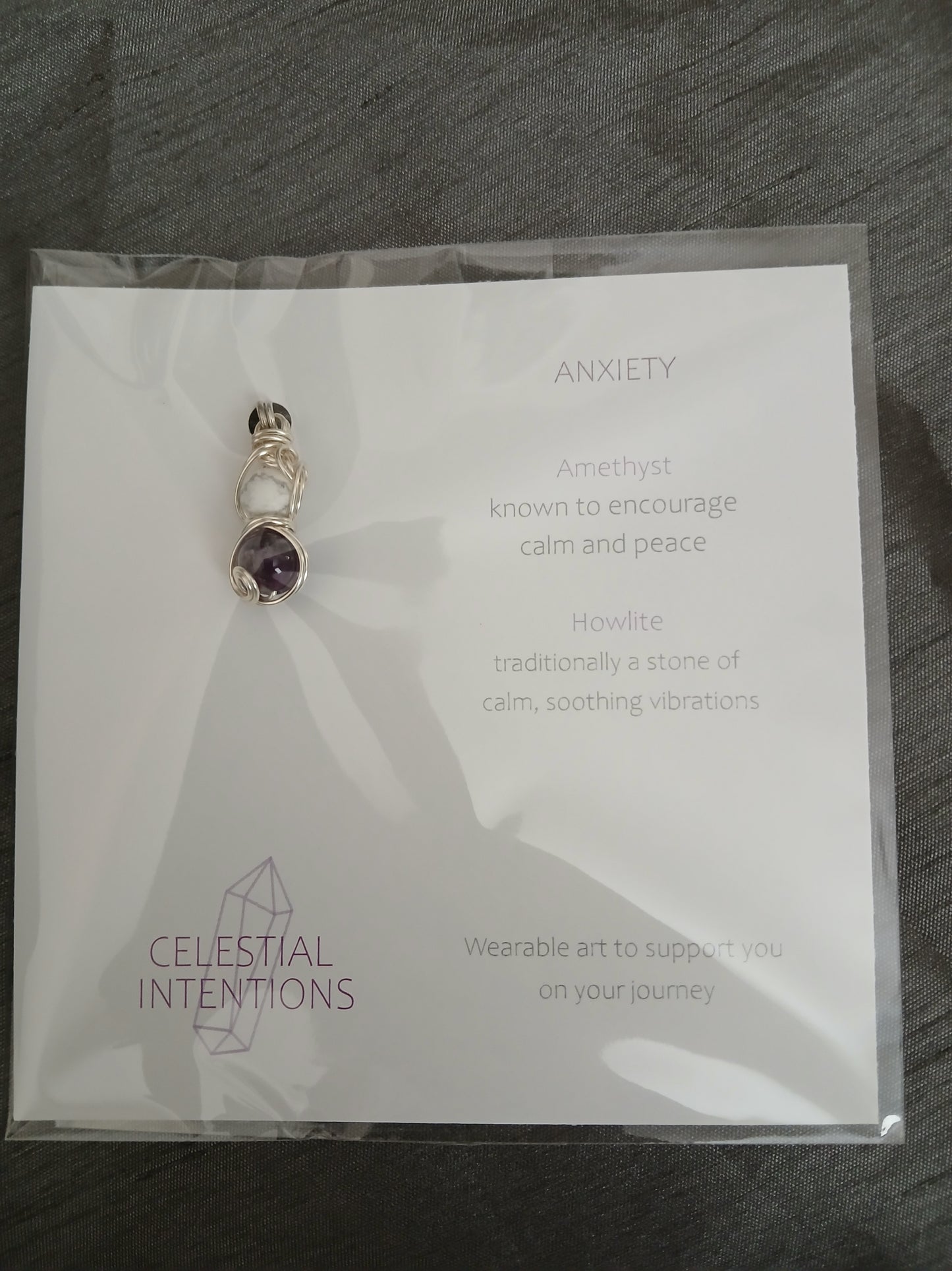 Anxiety Support: A Gemstone Intention Necklace