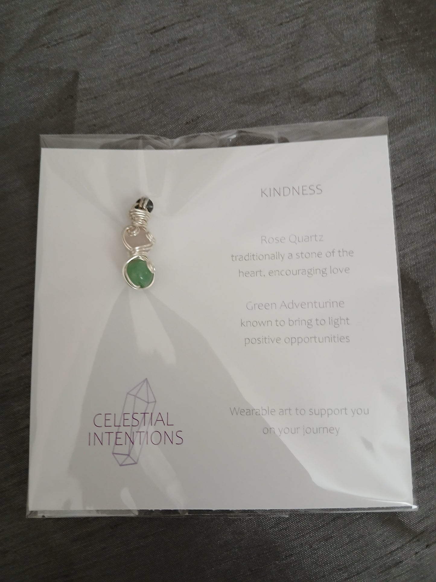 Kindness: A Gemstone Intention Necklace