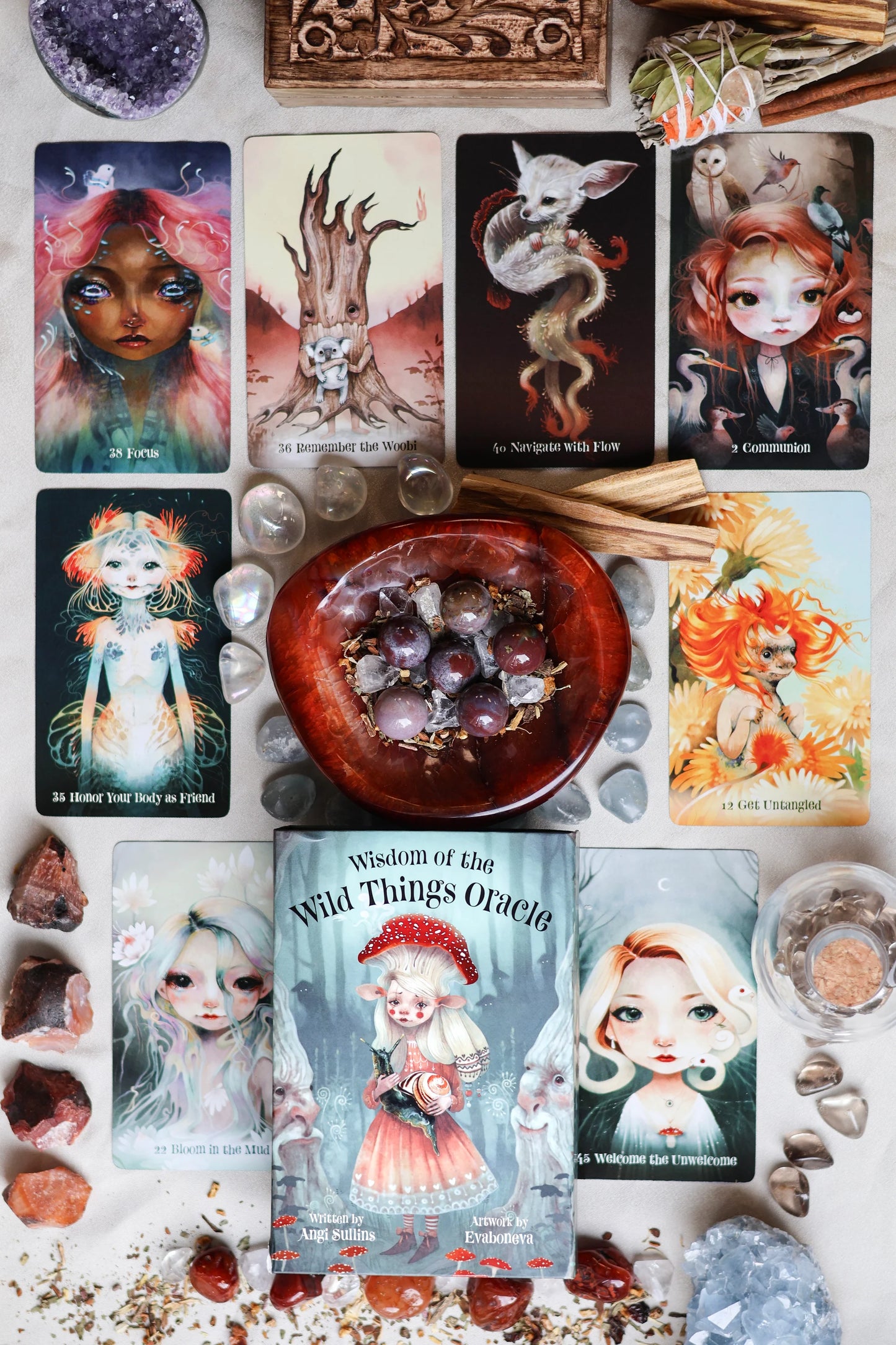 Wisdom of the Wild Things Oracle by Angi Sullins