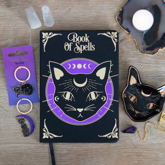 Book of Spells Cat Journal/Notebook