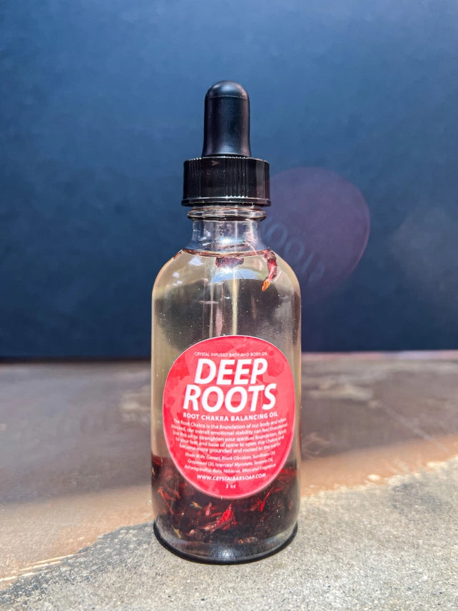 Deep Roots (Root Chakra Balancing Oil) by Crystal Bar Soap