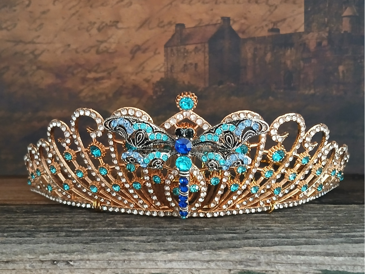 Azure Dragonfly Tiara