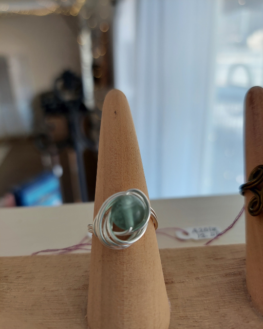 Gemstone Bead Rings