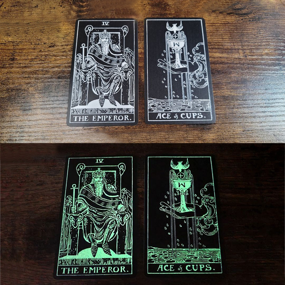 Glow in the Dark Tarot Featuring the Rider-Waite Tarot