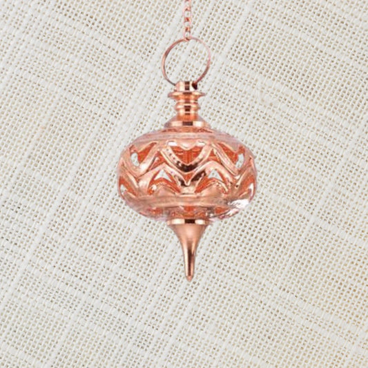 Copper Filigree Pendulum