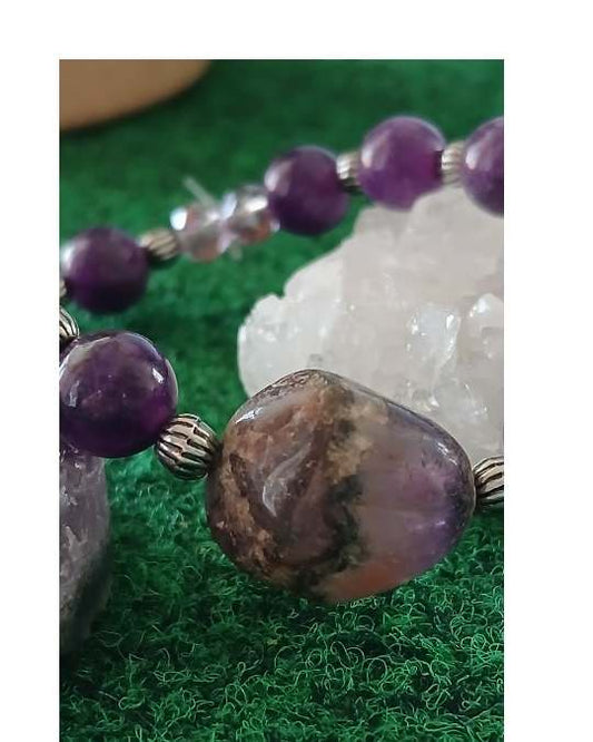 Amethyst Gemstone Bracelet