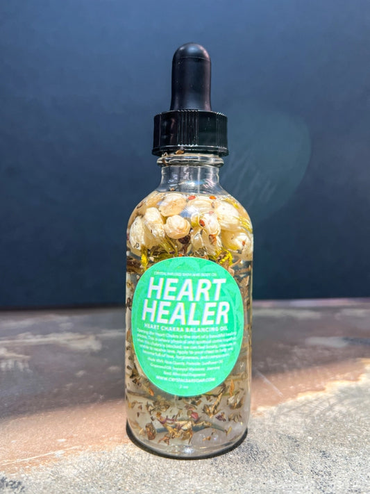 Heart Healer (Heart Chakra Balancing Oil) by Crystal Bar Soap