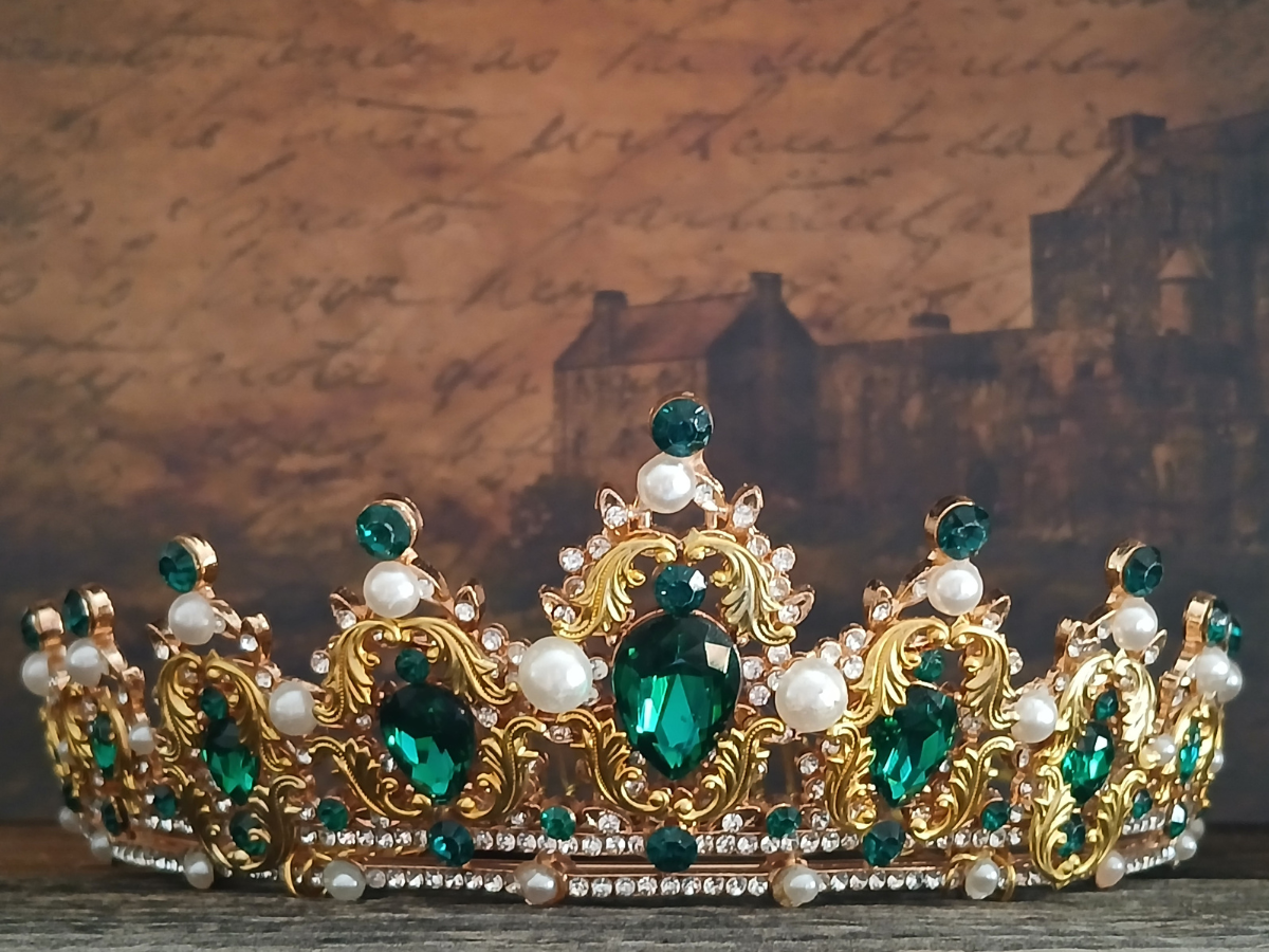 Emerald Pearl Tiara