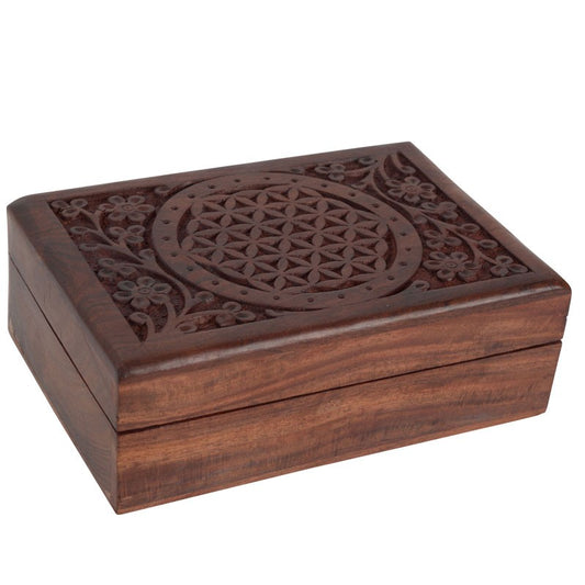 Flower of Life Tarot Card Box