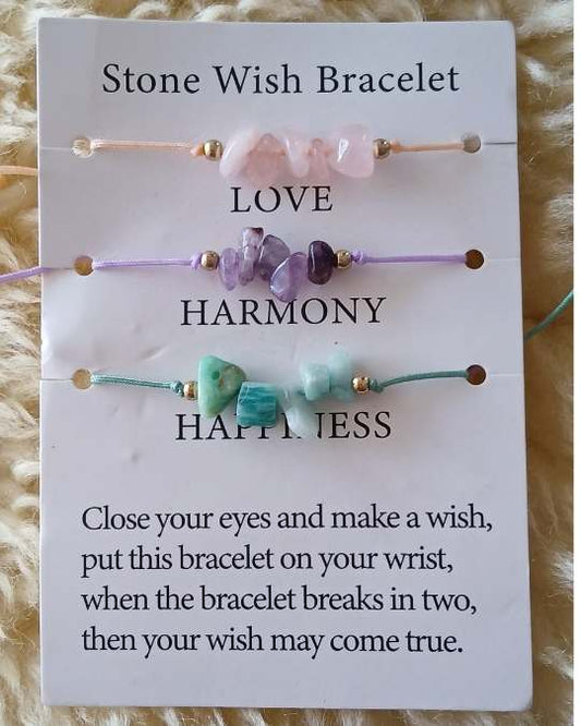 Wish Bracelet Trio