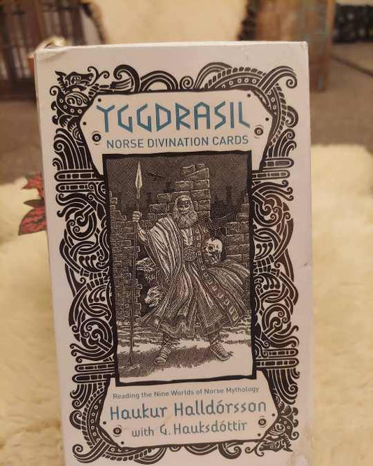 Yggdrasil: Norse Divination Cards by Haukur Halldorsson