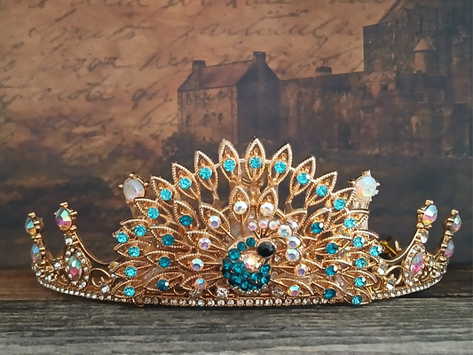 Peacock Tiara