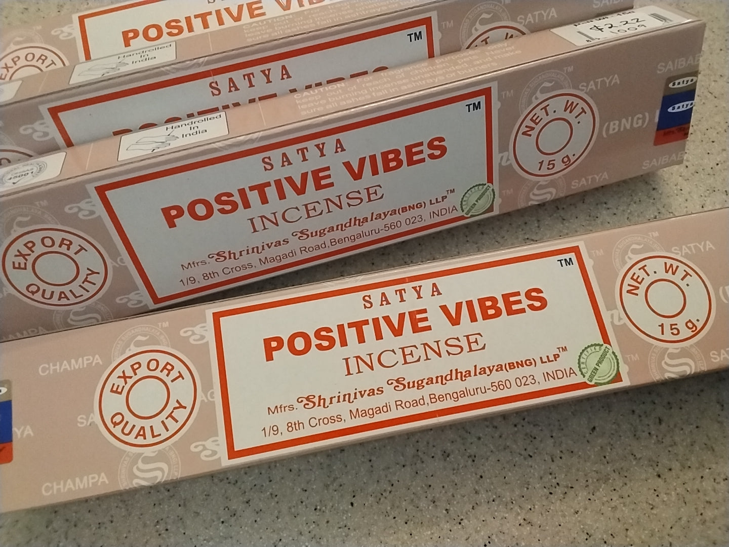 Positive Vibes Stick Incense