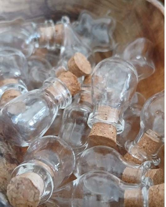 Mini Corked Bottles